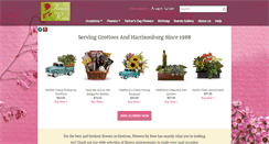 Desktop Screenshot of flowersbyroseva.com